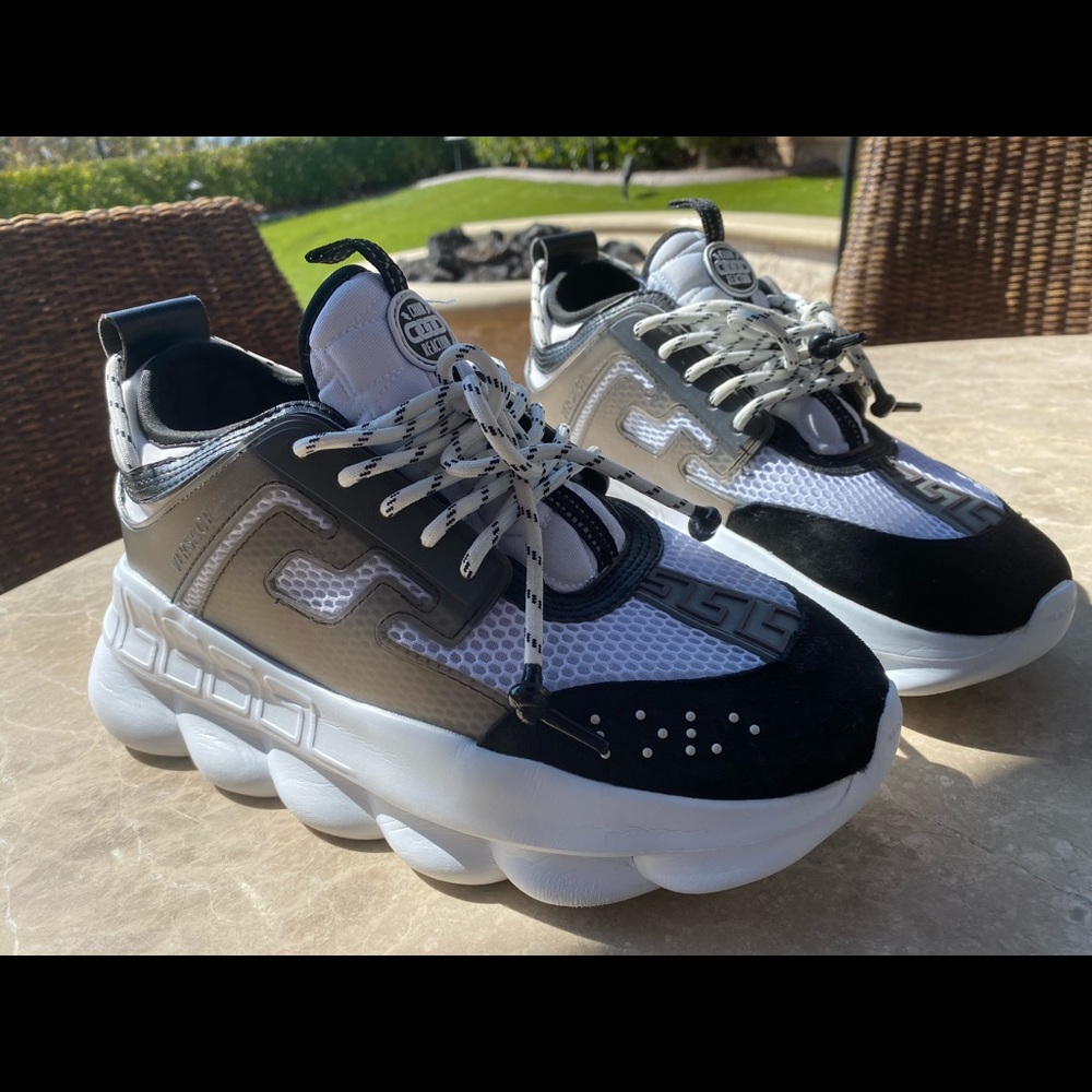 Versace 2 chain reaction collaboration sneakers!